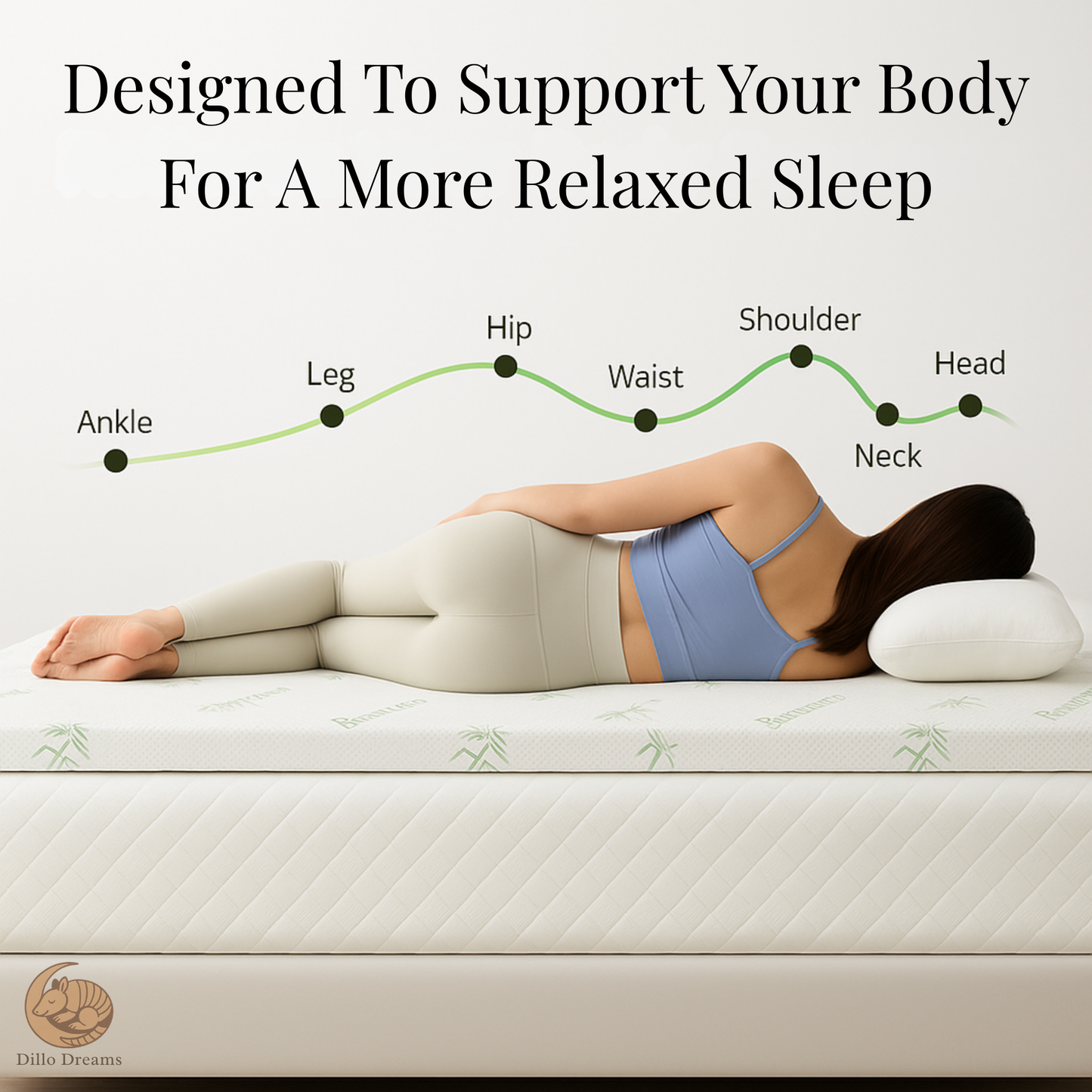 Premium Bamboo Mattress Topper